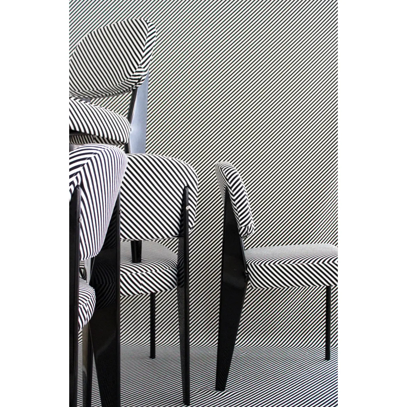 Bands & Lines Jean Prouvé Seating Set