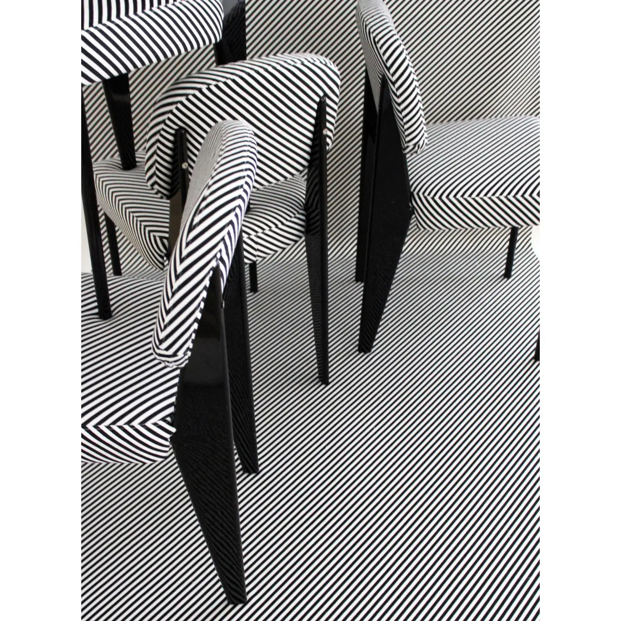 Bands & Lines Jean Prouvé Seating Set