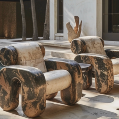 Bespoke Marble Seating