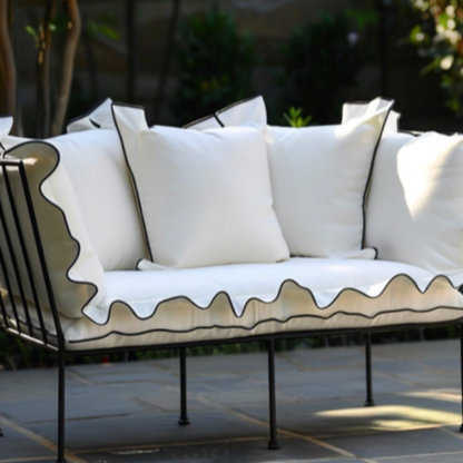 Bespoke Ruffle Outdoor Seating